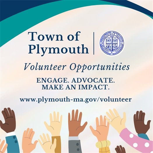 Redesigned Town of Plymouth homepage.