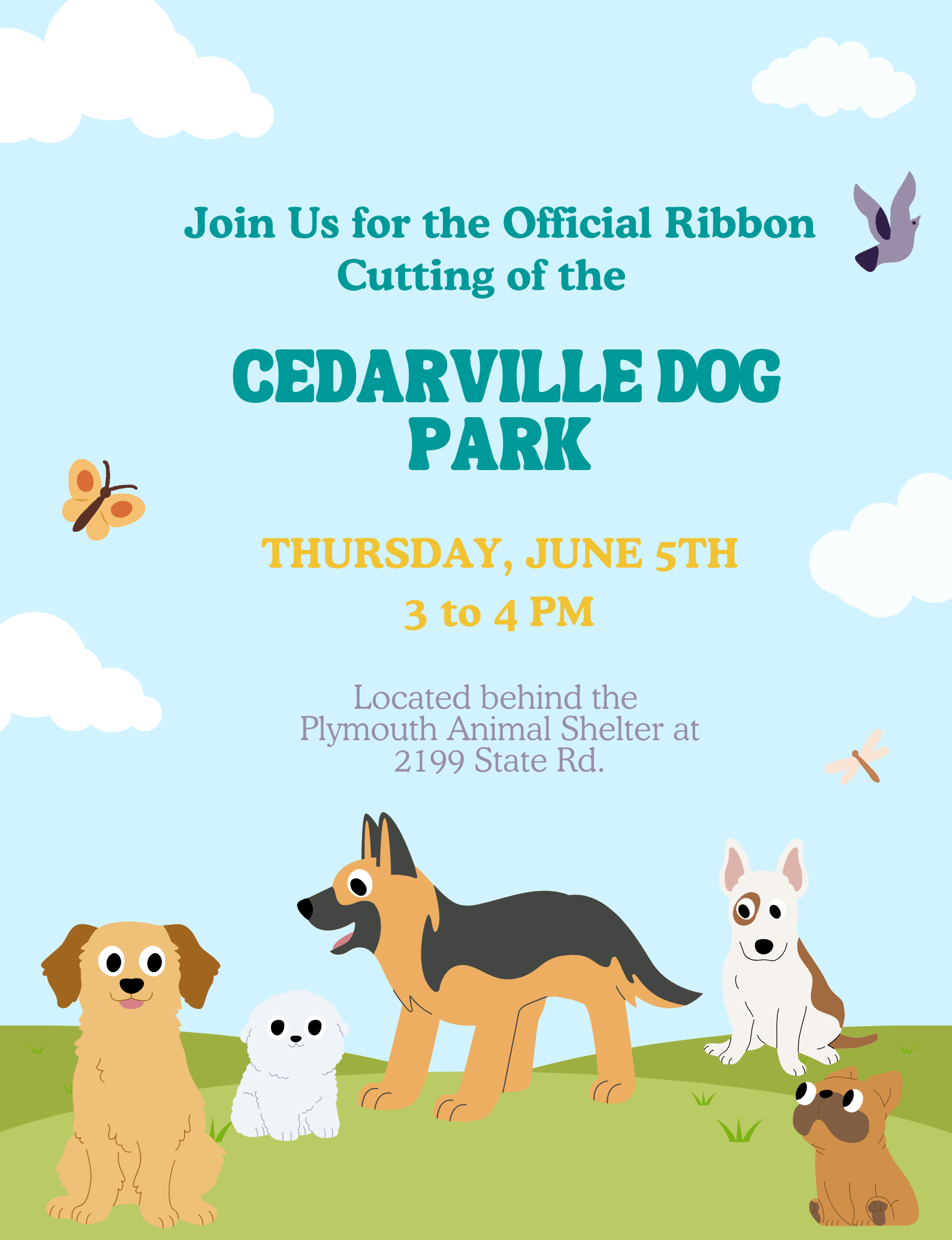 Cedarville Dog Park Ribbon Cutting (2)