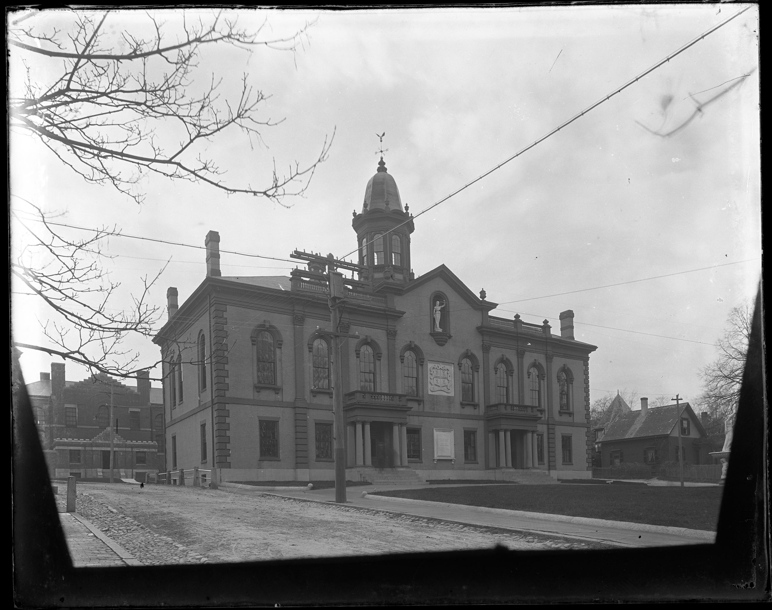 Plymouth County Courthouse, ca. 1900