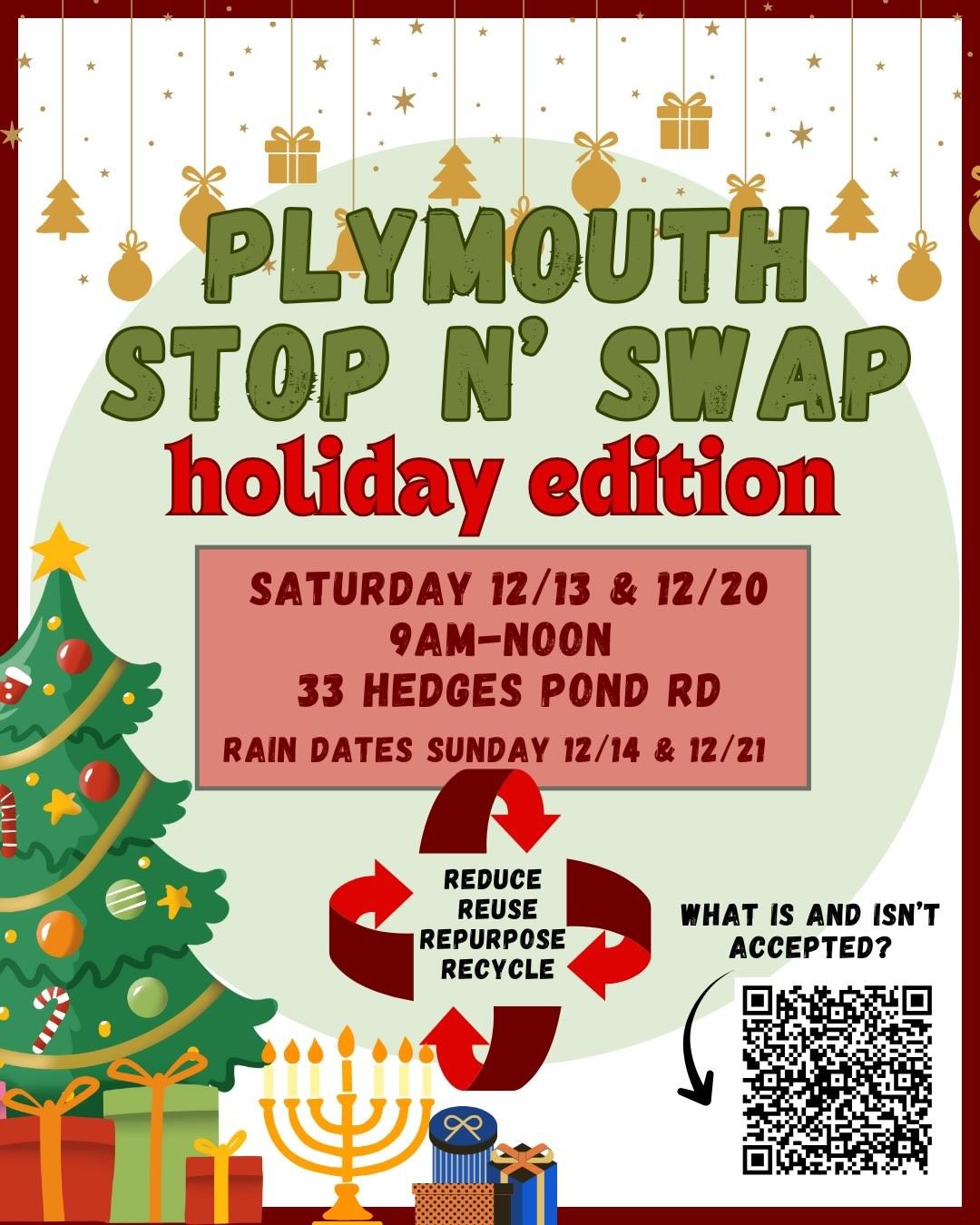 Plymouth Stop and Swap Holiday